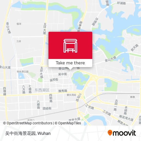 吴中街海景花园 map