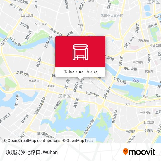 玫瑰街罗七路口 map