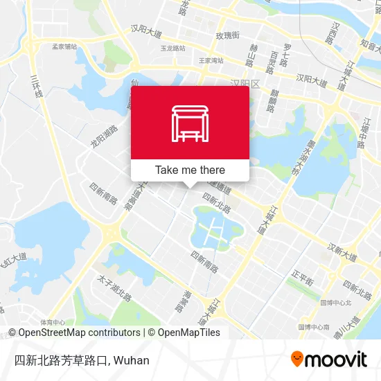 四新北路芳草路口 map