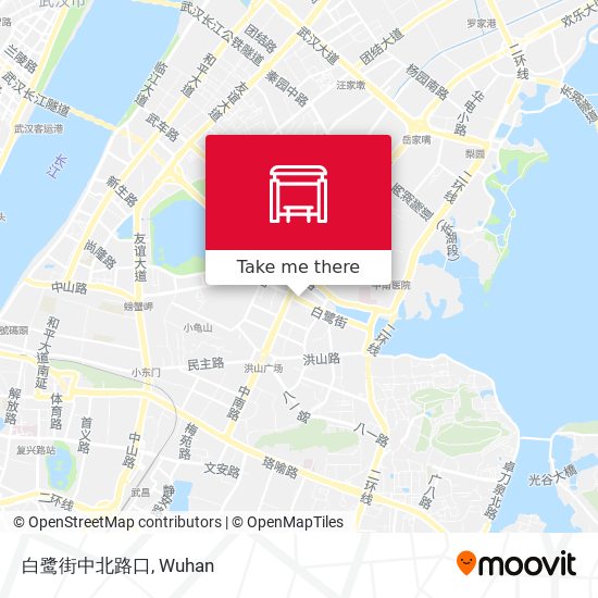 白鹭街中北路口 map