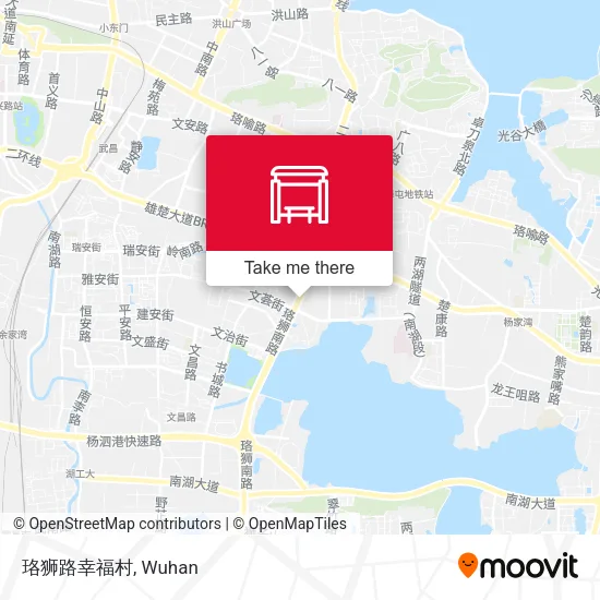 珞狮路幸福村 map