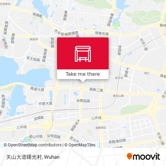 关山大道曙光村 map