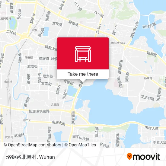 珞狮路北港村 map
