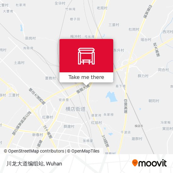 川龙大道编组站 map