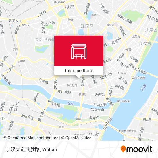京汉大道武胜路 map