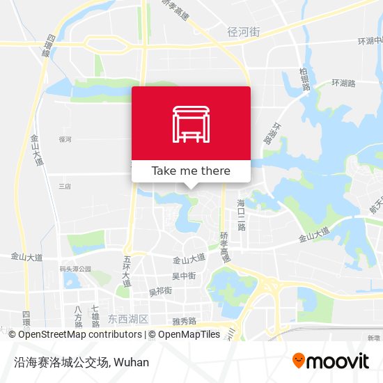 沿海赛洛城公交场 map