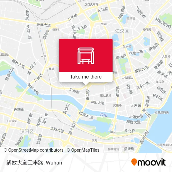 解放大道宝丰路 map