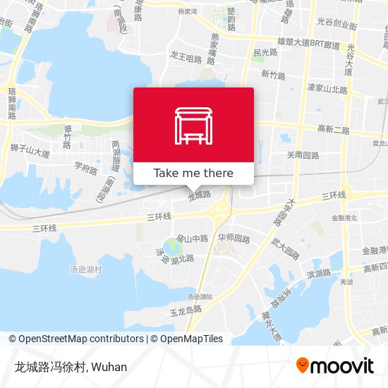 龙城路冯徐村 map