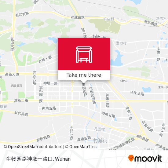 生物园路神墩一路口 map