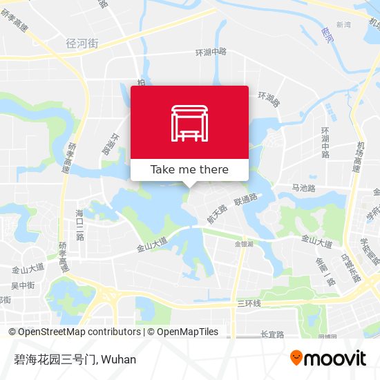 碧海花园三号门 map