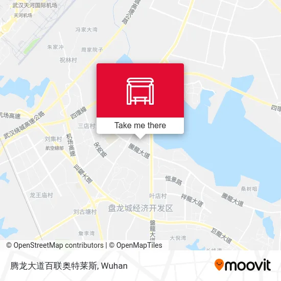 腾龙大道百联奥特莱斯 map