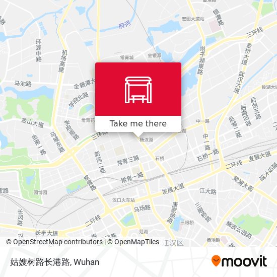 姑嫂树路长港路 map