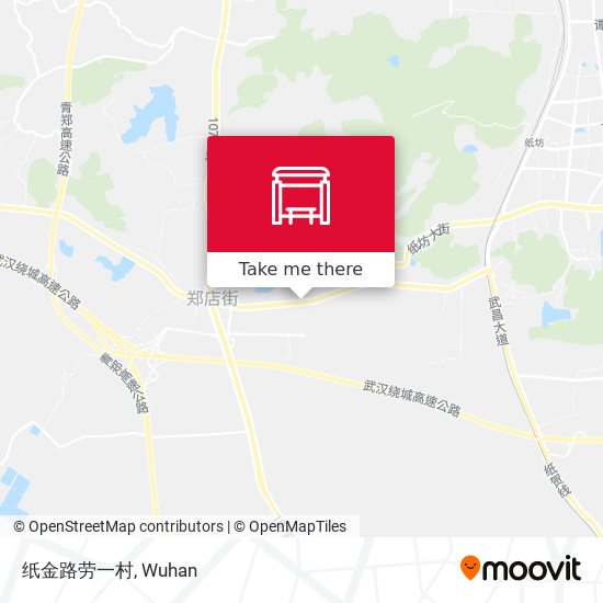 纸金路劳一村 map