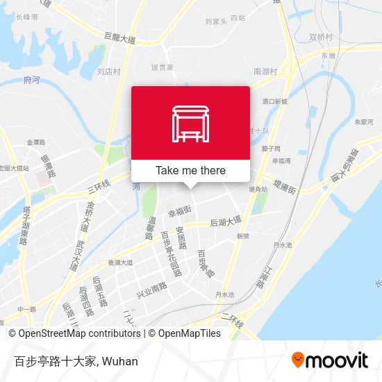 百步亭路十大家 map