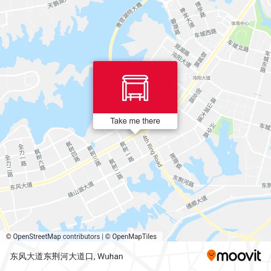 东风大道东荆河大道口 map