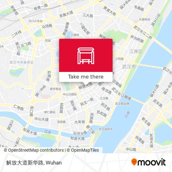 解放大道新华路 map