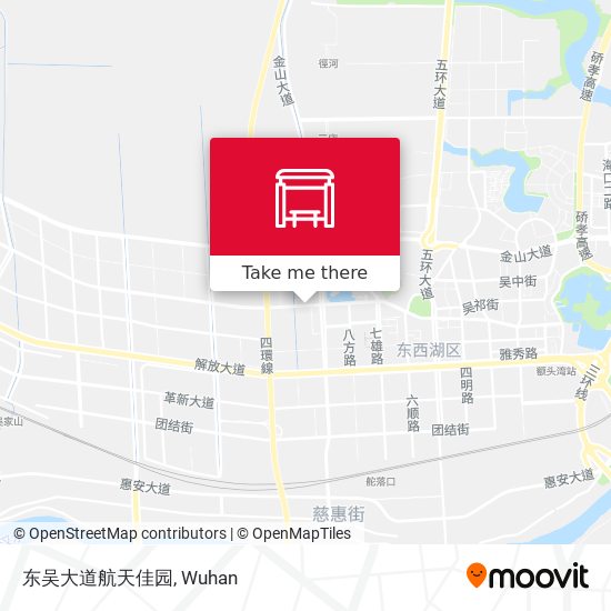 东吴大道航天佳园 map