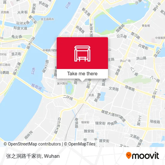 张之洞路千家街 map