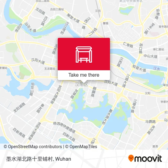 墨水湖北路十里铺村 map