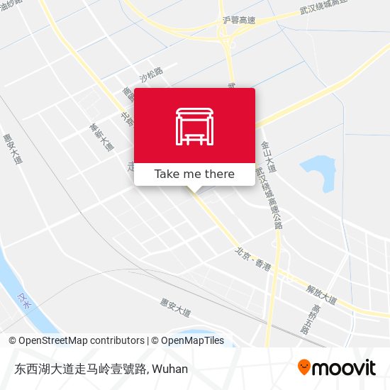 东西湖大道走马岭壹號路 map