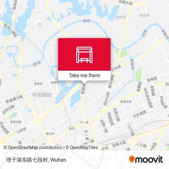 塔子湖东路七段村 map