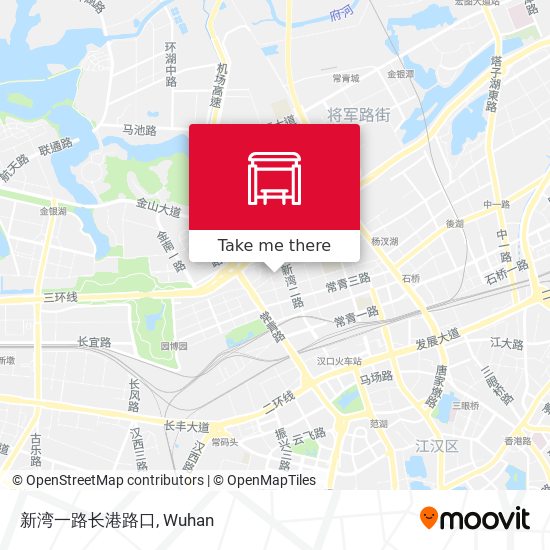 新湾一路长港路口 map
