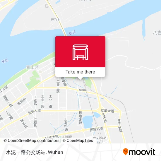 水泥一路公交场站 map