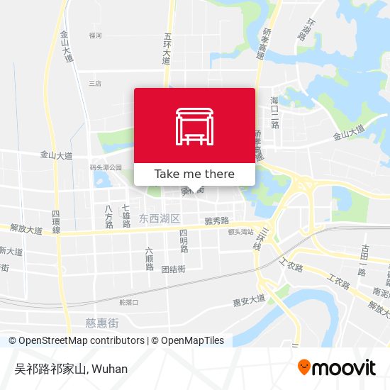 吴祁路祁家山 map