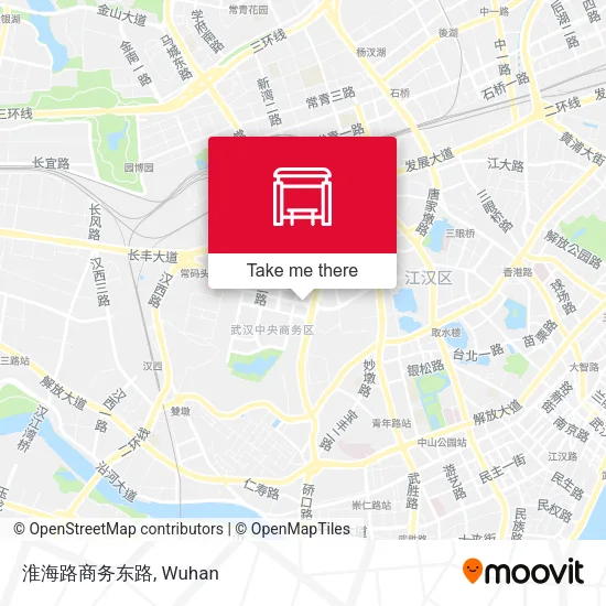 淮海路商务东路 map