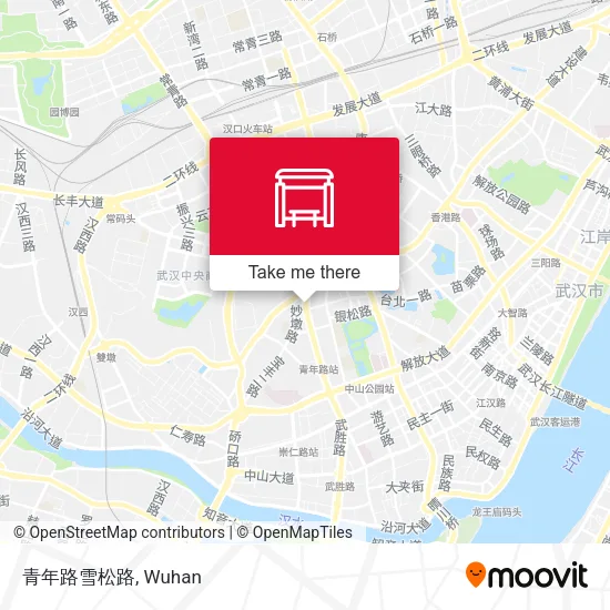 青年路雪松路 map