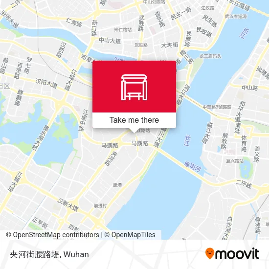 夹河街腰路堤 map