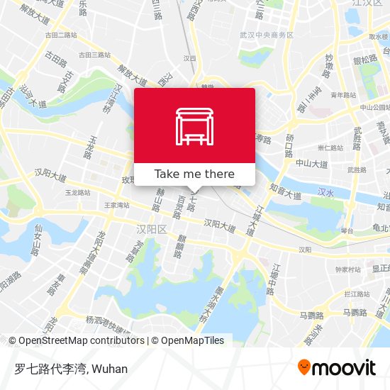 罗七路代李湾 map
