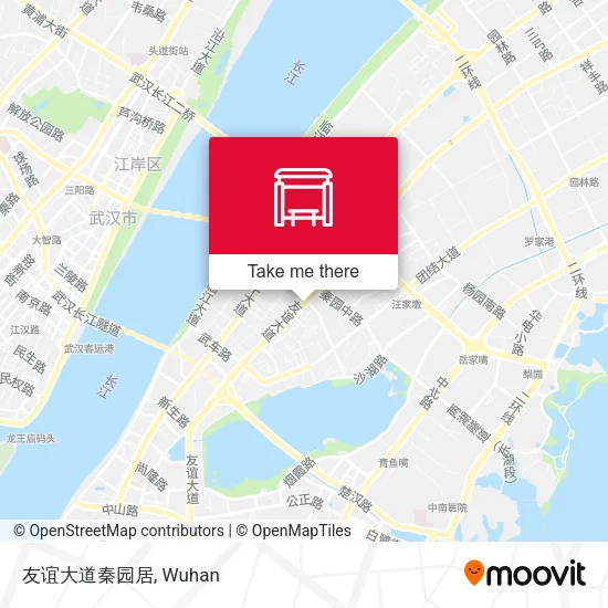 友谊大道秦园居 map