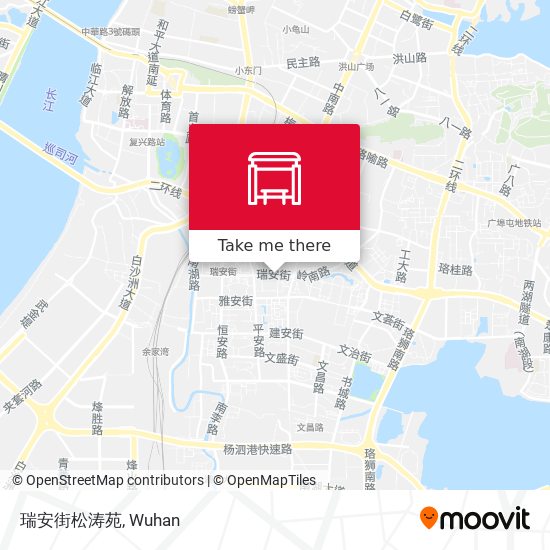 瑞安街松涛苑 map