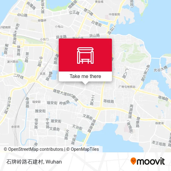 石牌岭路石建村 map