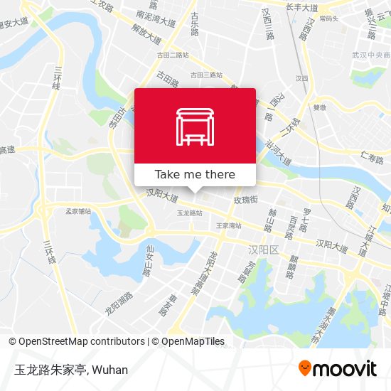 玉龙路朱家亭 map