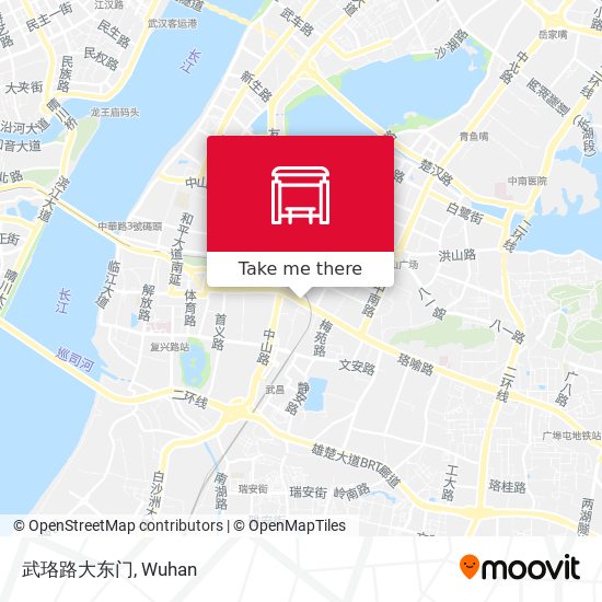 武珞路大东门 map