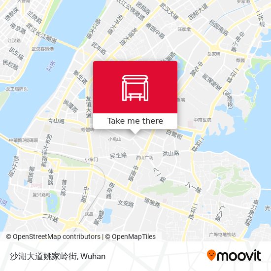 沙湖大道姚家岭街 map