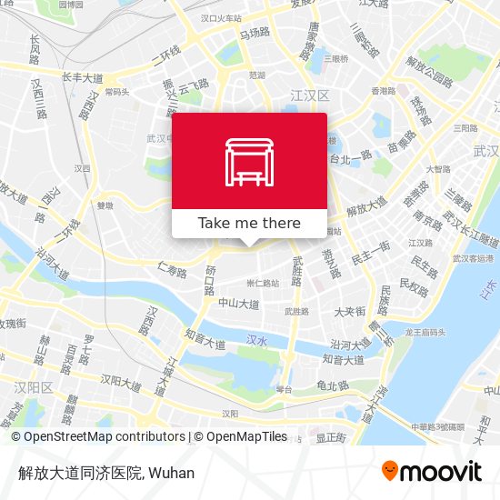 解放大道同济医院 map