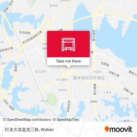 巨龙大道盘龙三路 map