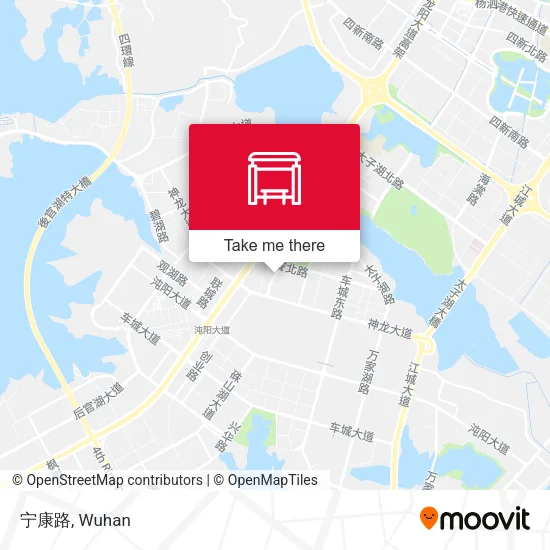 宁康路 map