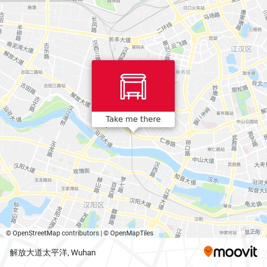 解放大道太平洋 map