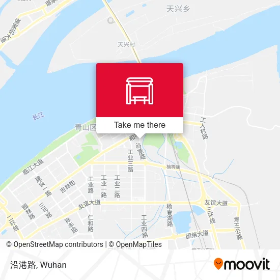 沿港路 map
