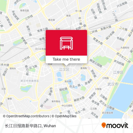 长江日报路新华路口 map