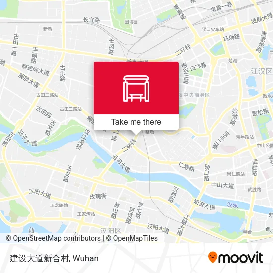 建设大道新合村 map