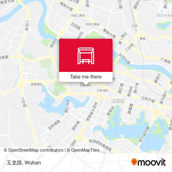 玉龙路 map
