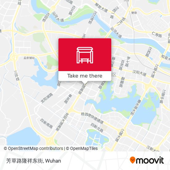 芳草路隆祥东街 map