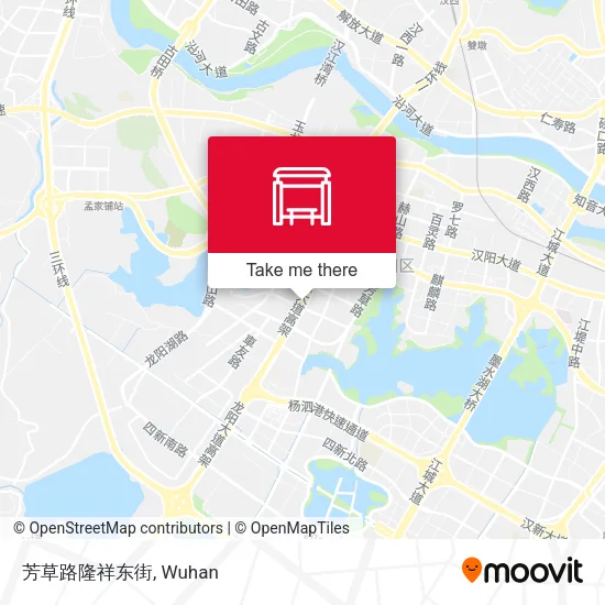 芳草路隆祥东街 map