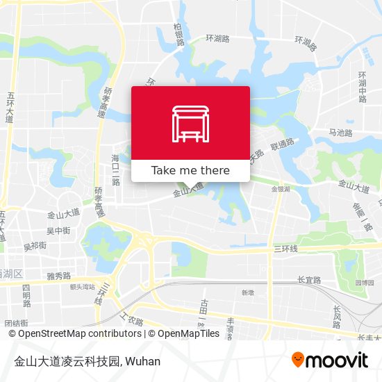 金山大道凌云科技园 map