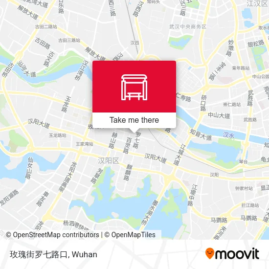 玫瑰街罗七路口 map